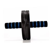 HONITANO Double Wheel Abdominal Exercise Roller for Silent Blue Fitness Device for Men and Women Easy to Use for Full Core Strengthening and Fat Burning