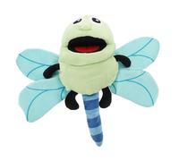 HONITANO Dragonfly Plush Hand Puppet Creative Cartoon Animal for Interactive Storytelling Comfortable Fit for Adults Stimulates Imagination and Communication Skills