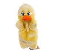 HONITANO Duck Plush Hand Puppet for Safe Soft Material Storytelling Prop for Imaginative Role Play Interactive for Parent Activities and Nursery Theatre Party Favor for Little
