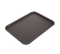 HONITANO Durable Plastic Shoe Boot Tray for Indoor Outdoor Use Mud and Wet Shoe Storage Plate Easy to Clean Reusable Home Boot Tray in Classic Brown Sundries and Flower Pots