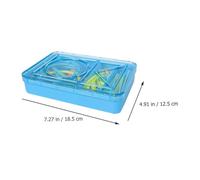 HONITANO Educational Geometry Frame Construction for Elementary School Random Color Shapes for Cognitive Development and Parent Interaction Random Color