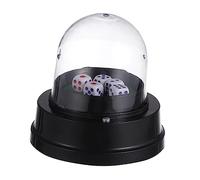 HONITANO Electric Dice Cup with Automatic Shaking Feature Party Game Supplies for Club and Bar Entertainment Includes Dices No Battery Smooth Easy to Clean