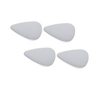 HONITANO Electric Guitar Stainless Steel 4Pcs Metal Picks for Bass and Ukulele Comfortable Grip for Playing