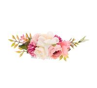 HONITANO Elegant Flower Bride Hair Comb Chic Floral Hair Side Decoration for Weddings Easy to Wear Durable and Beautiful for Brides and Bridesmaids