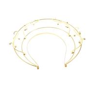 HONITANO Elegant Goddess Headband Zinc Alloy Crown Headdress for Women Secure Fit Greek Style Headpiece for Cosplay Party Halloween Festival Accessories