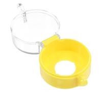 HONITANO Emergency Stop Button Cover Protective Guard High Impact Resistant Push Button Switch Protector Easy Installation Safety Shield for Industrial and Control Panels Yellow