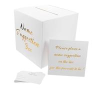 HONITANO Employee Feedback Suggestion Box with Slot and Blank Comment Cards Confidential Complaint Collection for Office School Retail and Small Business Use Easy Installation Secure