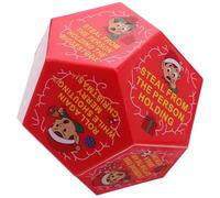 HONITANO Exchange Dice Polyhedral Holiday Swap Game for Family Xmas Parties Funny Stocking Stuffers with Easy Play Red Elf Dice for Men Women Anniversary Birthday