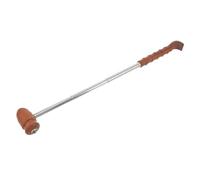 HONITANO Extendable Back Scratcher and Body Massage Tool, 19-48cm Telescopic Wood Handle, Portable Back Itching Device for Adults and Boys and Girls, Relaxation and Muscle Relief at Home or Travel