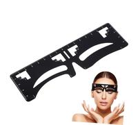 HONITANO Eyebrow Shaping Tool with Three Point Balance for Precise Measurement Reusable Professional Eyebrow Ruler for Women Makeup Drawing Easy and Durable Design for Beginners and Artists