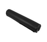 HONITANO Fitness Barbell Pad with Thick Padding and Adjustable Safety Strap, Black Pu Leather Cushion for Weight Lifting and Hip Thrusts, Suitable for Men and Women in Gym Or Bench Press