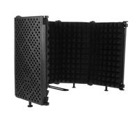 HONITANO Five-door Microphone Sound Absorbing Shield High Density Mic Sound Absorbing Pad, Microphone Isolation Cover for Studio Recording, Podcasting, Broadcasting and Vocal Acoustic Treatment