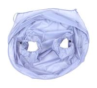 HONITANO Foldable Leg Shaving Bib Cape for Men Polyester Beard Hair Catcher Apron with Folding Design Easy to Wear and Store Practical and Comfortable Grooming Accessory for Home Use