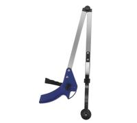 HONITANO Foldable Trash Picker Grabber Tool with Locking Hinge Lightweight Reusable Rubbish Grabber for Indoor Outdoor Cleaning Swiveling Claws for Keys Coins for Seniors and Arthritis