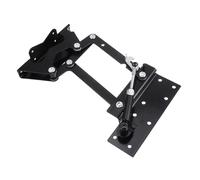 HONITANO Folding Coffee Table Lifting Frame with Pneumatic Spring Hinges Slow-Rise Gas Rod Buffer Hardware for Functional Tea Tables and Telescopic Furniture Space-Saving Black Multi-use