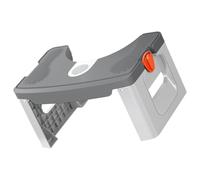 HONITANO Folding Toilet Squatting Footstool for Adults, Non-Slip Bathroom Step Stool, Compact Foldable Potty Stool for Elderly and Pregnant Women, Sturdy Grey Step for Toilet Squat Posture