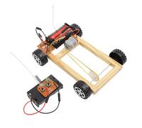 HONITANO Four-wheel Drive DIY Model Car Kit for Teens Educational Technology Auto Making Small Stem Science Project Without Batteries Practical Learning and Science Experiment