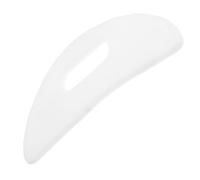 HONITANO Full Body Gua Sha Jade Massage Tool with Handle Facial and Body Sculpting Scraping Stone for Neck Back Legs Suitable for All Skin Types Portable Natural Skin Care Massager