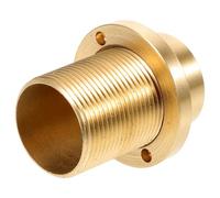 HONITANO G9 Pure Copper Bulb Socket with Ceramic Core, Double Ring Brass Light Bulb Holder for Lamp Repair and Crystal Pendant Light Fixtures, Electrical Socket Outlet for Home Use