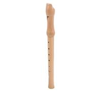 HONITANO German Style High Pitch Clarinet Portable Wood Musical Instrument for Beginners and Lightweight Soprano Flute Recorder Easy to Play