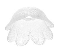 HONITANO Glass Lampshade Replacement Ceiling Lamp Cover Nordic Style Double Leaf Glass Shade Suitable for Corridor Balcony and Bedroom Lighting