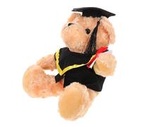 HONITANO Graduation Bear Plush Soft Plush with Doctorate Cap and Gown Stuffed Animal Symbolizing Academic Achievement Graduation Party Boys