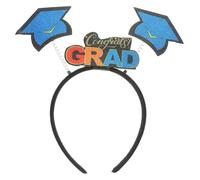 HONITANO Graduation Headband with Colorful Grad Cap Design, Decorative Hairband for Students, Adjustable Graduation Hair Accessory for Party and Ceremony Use