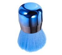 HONITANO Green Mushroom Head Blush Brush Makeup Accessory with Smooth Coverage Plastic Handle for Daily Use, Soft Powder Brush for Blusher Application
