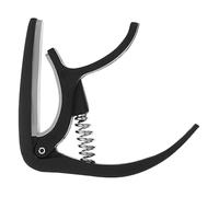 HONITANO Guitar Capo for Acoustic and Ukulele, Black Metal Clip with Fast-release Function, Compatible with Folk and Performance Guitars, Musical Instrument Accessory