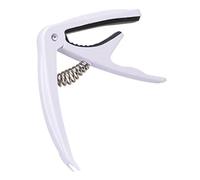 HONITANO Guitar Capo for Acoustic Electric Guitars Ukulele Mandolin Spring Tension Easy Grip Essential for Folk Country Music White