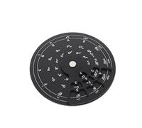 HONITANO Guitar Fifth Circle Turntable Music Theory Wheel Circle of Fifths Chord Wheel for Beginners Practice Aid Composition Tool for Songwriting and Key Signature Reference