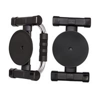 HONITANO H Type Bars with Suction Cup Non Slip Grips for Home Gym Fitness Body Building Muscle Training Suitable for Indoor Exercise and Crunches