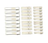 HONITANO Hair Accessories Alloy Clips 60Pcs 3.3-5.7Cm Easy to Open Never Break for DIY Hair Styling Salon Use