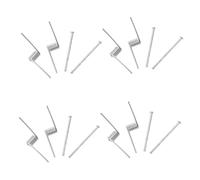 HONITANO Hair Claw Clip Replacement Springs 8Pcs V-Shaped Stainless Steel Torsion Springs for Women Medium Large Use