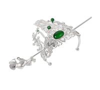 HONITANO Hair Crown Hair Stick Pin Alloy Silvering Versatile Styling Options Comfortable Classical Aesthetics Men Hanfu Enthusiasts Ancient Costume Photography
