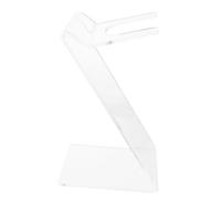 HONITANO Hair Dryer Storage Rack Acrylic Desktop Holder for Bathroom Lightweight and Compact Design Suitable for Home Hotel College and Dorm Organization