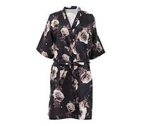 HONITANO Hairdressing Guest Robe White Rose Non-Stick Salon Client Gown Barbershop Hair Cutting Hair Care Clothing Suitable for and Salon Use