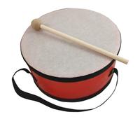 HONITANO Hand Drum Lightweight Percussion Instrument for High-grade Material Handheld Snare Drum with Drumstick Smooth Safe Surface for Easy Play and Early Musical Development