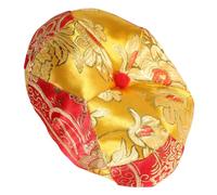 HONITANO Handmade Cotton Cloth Sound Bowl Pad Decorative Singing Bowl Cushion for Meditation Prayer and Temple Use Soft Brocade Mat for Fish Chime and Buddha Sound