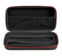 HONITANO Hard EVA Microphone Case Portable Storage Bag with Mesh Pocket for Wireless Mic and Accessories Drop-Resistant Protective Carrying Pouch for Travel and Business Trips