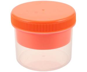 HONITANO Hearing Aid Dryer Box: Small BTE Hearing Aid Maintenance Jar - Moisture Proof & Shockproof Protection for Outdoor Activities and Daily Care,Orange