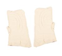 HONITANO Heat Resistant Kiln Gloves for Pottery Practical Scalding Mittens with Comfortable Supple Fit High Insulation for Firing and Opening Kilns Unisex Protective Handwear for Work