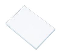 HONITANO Heavy Clear Glass Paperweight Square Stable Fabric Sewing Weight for Dressmaking Calligraphy Paper Support Portable Decorative Block for Home Office Art and Craft Use