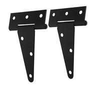 HONITANO Heavy Duty Extended Door Hinge Iron Metal Gate Hardware for Wooden Gates Sheds Fences with Modern Stylish Finish and Enhanced Load Bearing Capacity