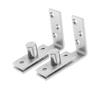 HONITANO Heavy Duty Stainless Steel Dual Self Closing Door Hinges for Furniture Concealed Rotatable Secret Shelf Hinges with Wide Opening Angle Invisible Hardware for Cafe and Hidden Doors