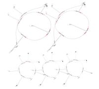 HONITANO Heavy Duty Stainless Steel Fishing Leader Rigs Set with Tangle Design Durable Wire Trace for Sea and Shore Fishing with Secure Clips