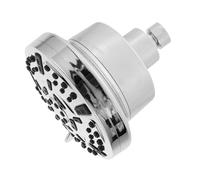 HONITANO High Pressure Filtered Showerhead with Electroplated Finish Round Spray Head for Apartments Pressure Ensures Strong Water Flow