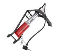 HONITANO High Pressure Portable Foot Pump with Pressure Gauge Mini Tire Floor Inflator for Cars Bicycles Motorcycles and Balls Slip Pedal Design for Easy Labor Saving Inflation