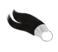 HONITANO Human Hair Color Sample Pack 30pcs Hair Dye Test Bundles with Buckles Testing Strands Training and Color Matching