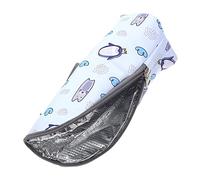 HONITANO Insulated Milk Bottle Bag and Bottle Carrier for Baby Feeding Portable Thermal Pouch with Penguin Pattern Lightweight Suitable for Moms on The Go